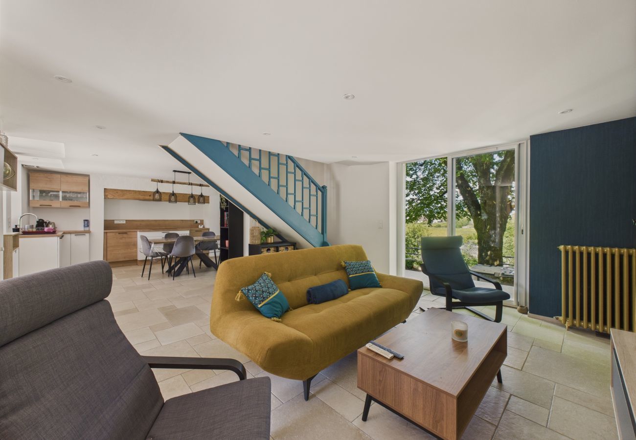 Maison à Terrasson-Lavilledieu - Grand jardin et terrasse pour 7 personnes