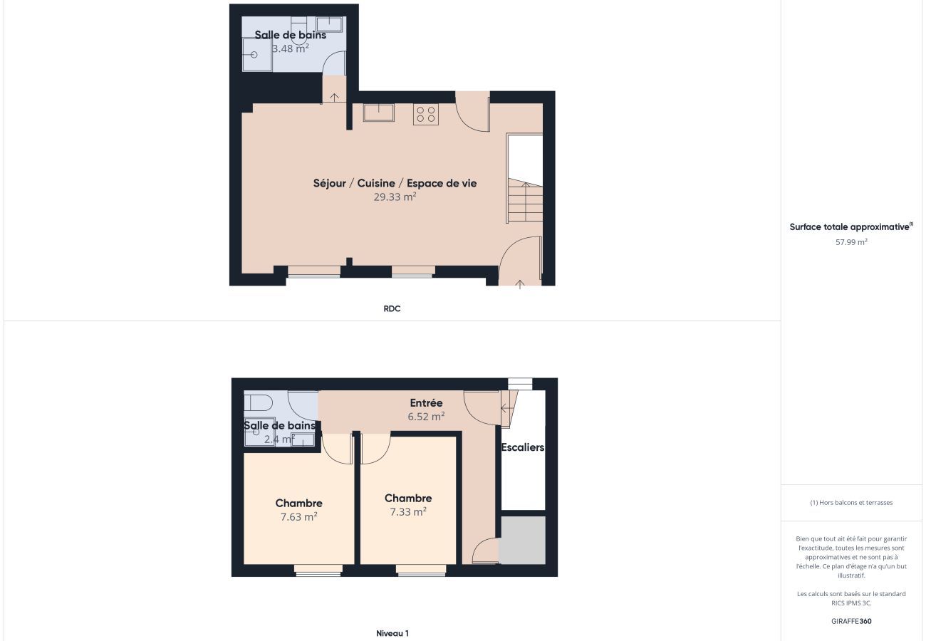 Maison à Sarlat-la-Canéda - Maison pour 4 avec terrasse en centre-ville 