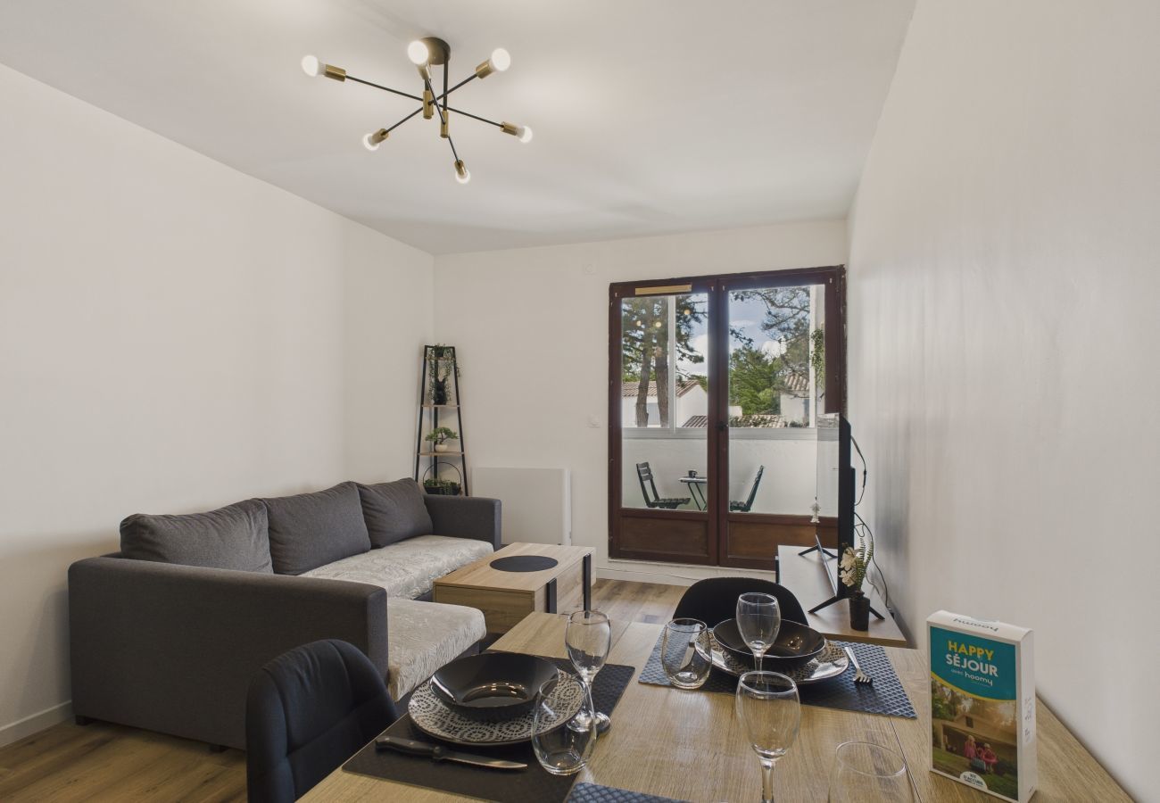 Appartement à Saint-Hilaire-de-Riez - Appartement pour 4 avec balcon à 200m de la mer 