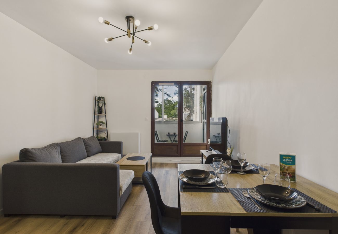 Appartement à Saint-Hilaire-de-Riez - Appartement pour 4 avec balcon à 200m de la mer 