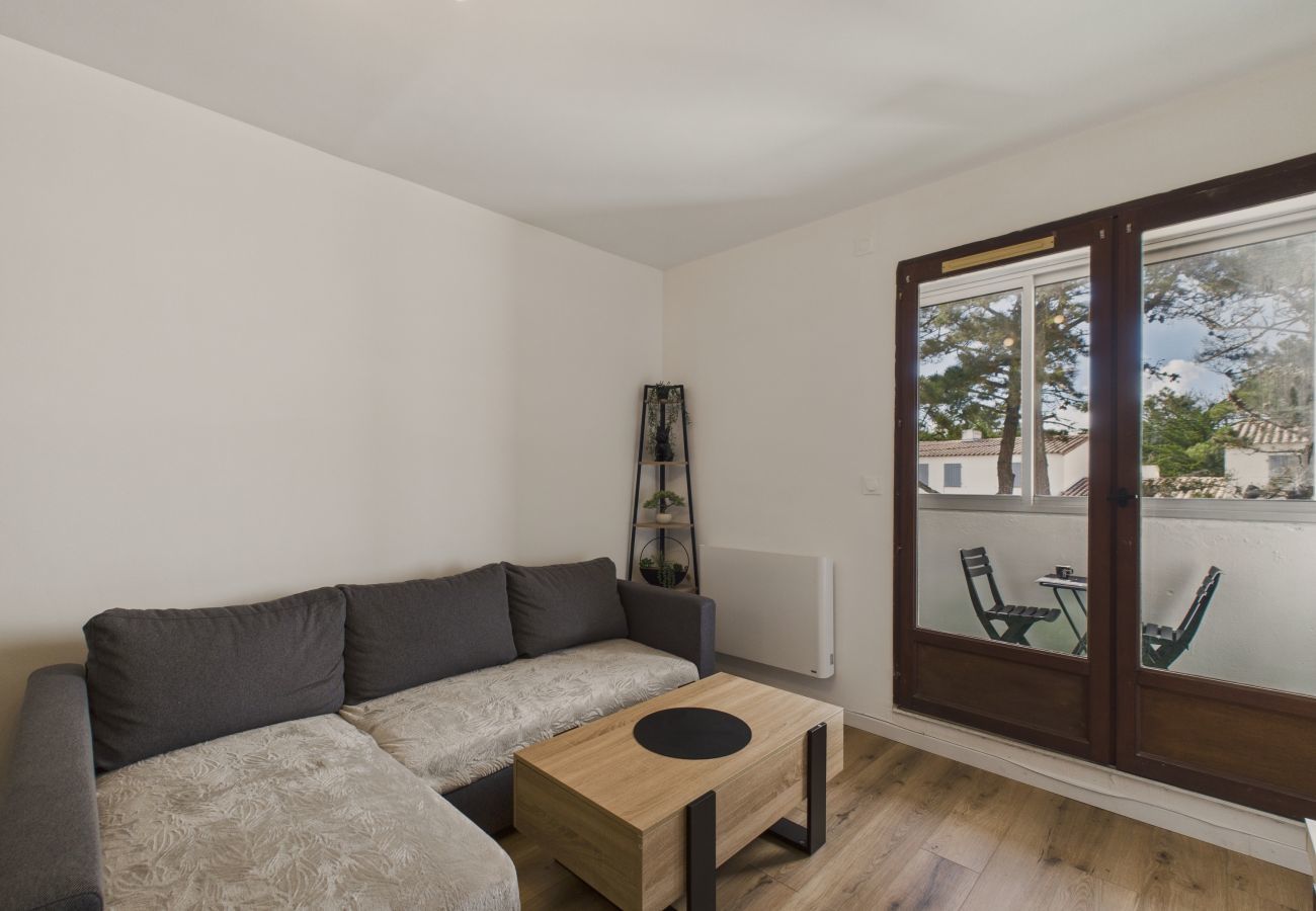 Appartement à Saint-Hilaire-de-Riez - Appartement pour 4 avec balcon à 200m de la mer 