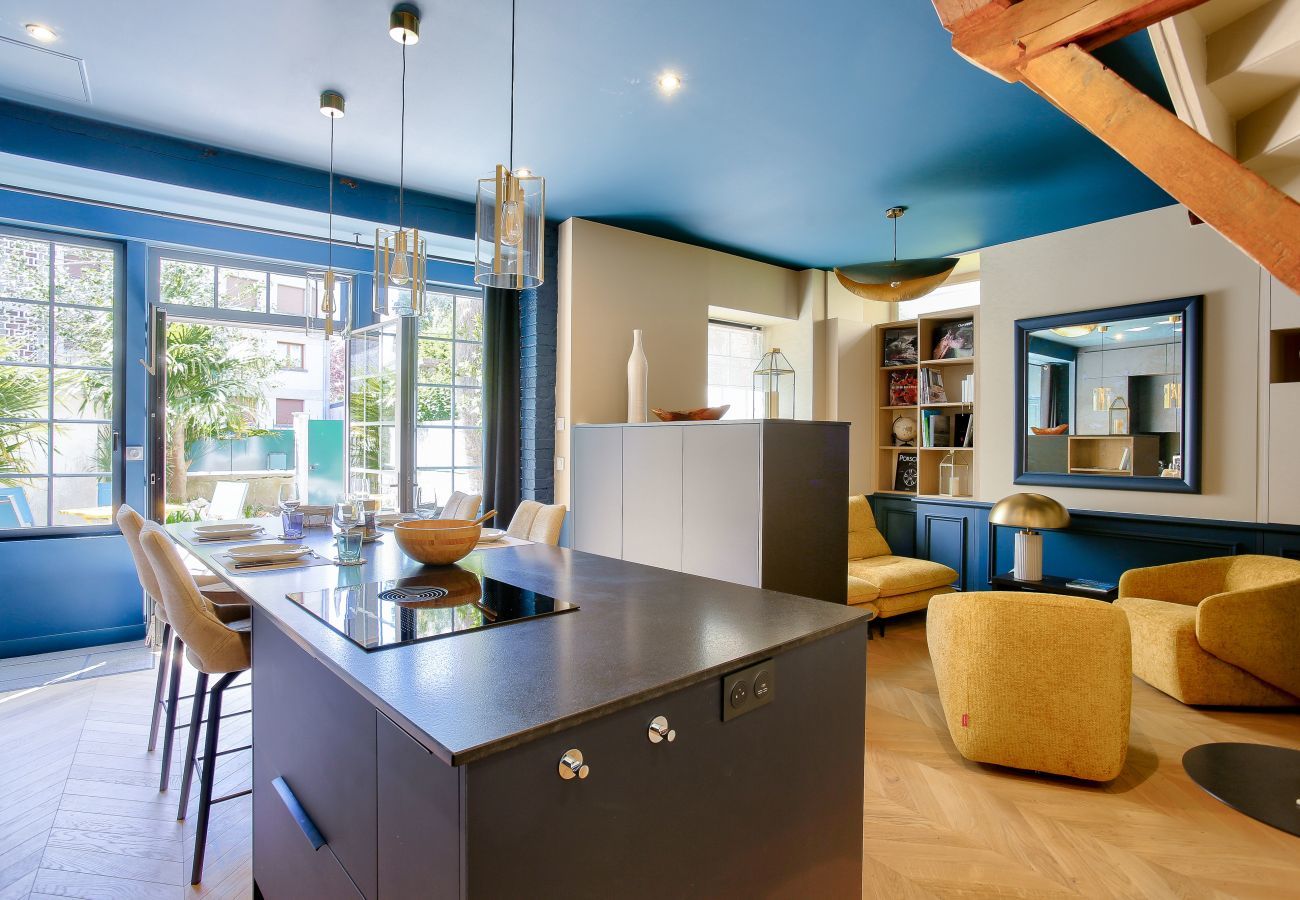 Maison à Dinard - 300 m de la plage, terrasse, superbe maison pour 4
