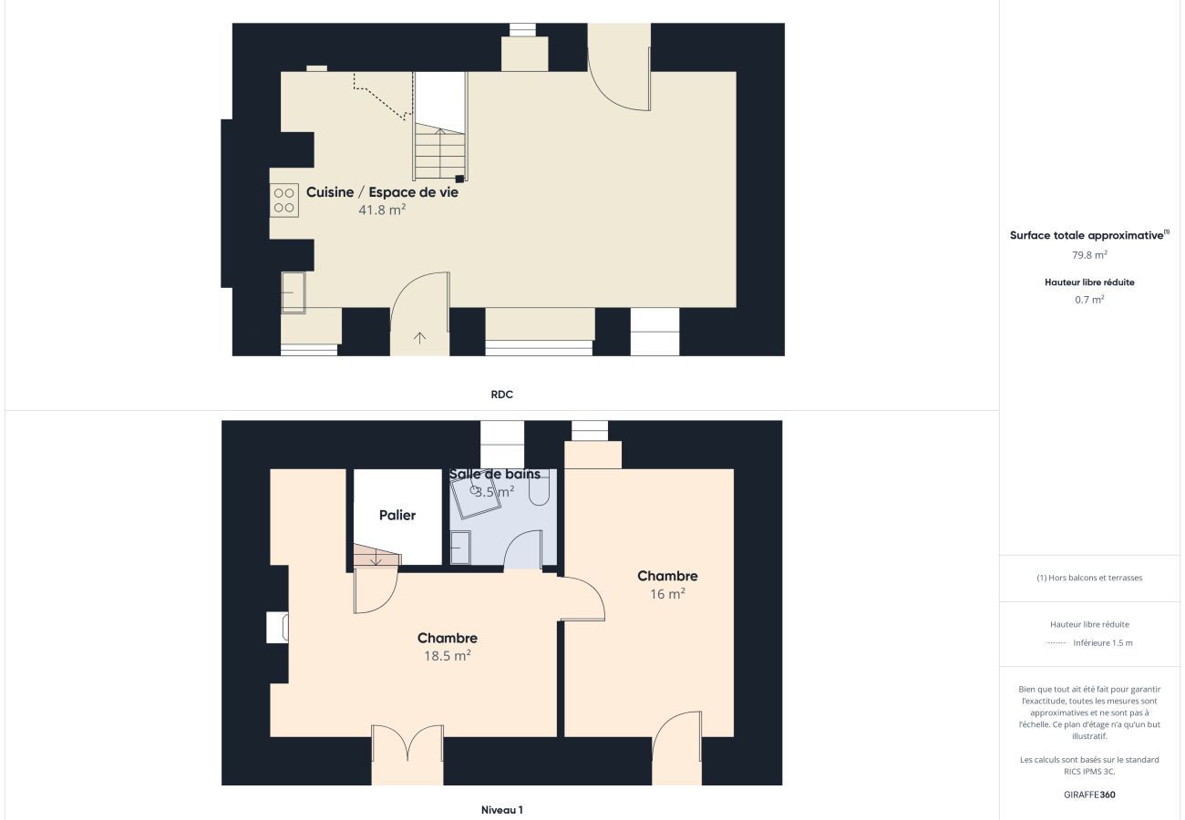 Maison à Saint-Léon-sur-Vézère - Maison pour 5 avec cour extérieure dans le centre