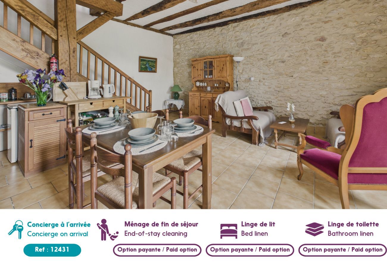 Maison à Montignac - Gîte mitoyen -  piscine commune - 4 personnes