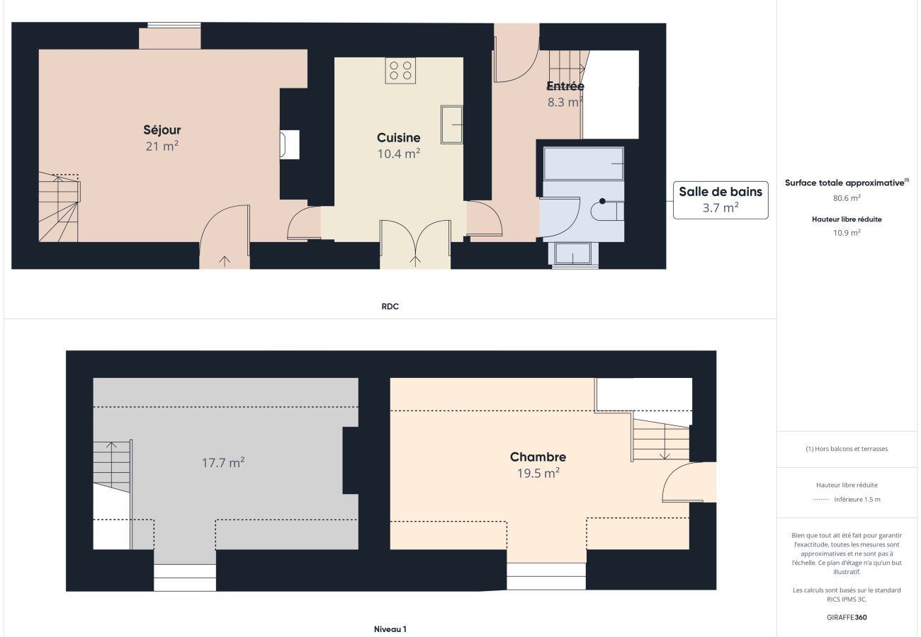 Maison à Montignac - Piscine et domaine arboré partagés - maison pour 4