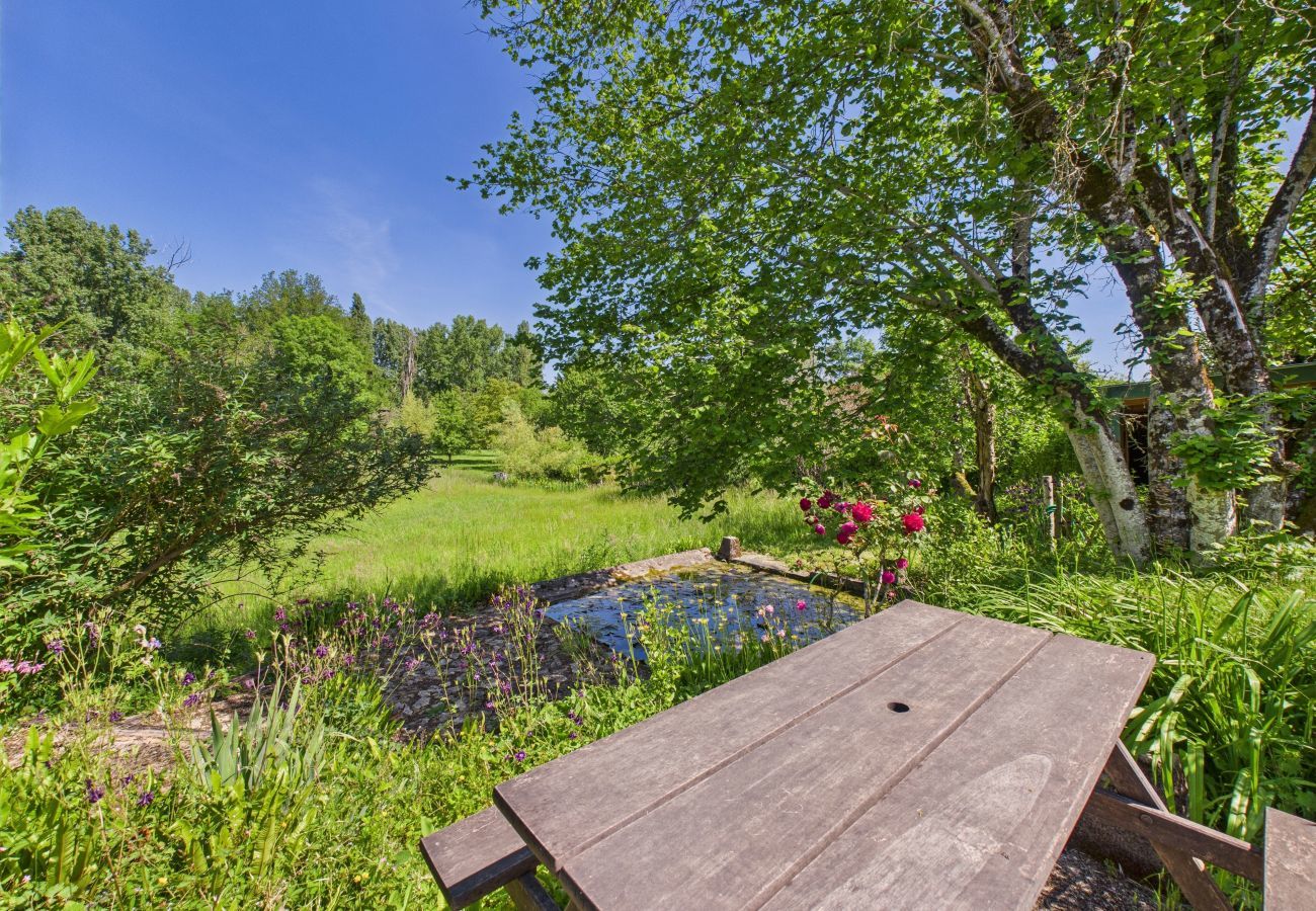 Maison à Montignac - Gîte mitoyen pour 4 - piscine commune - jardin
