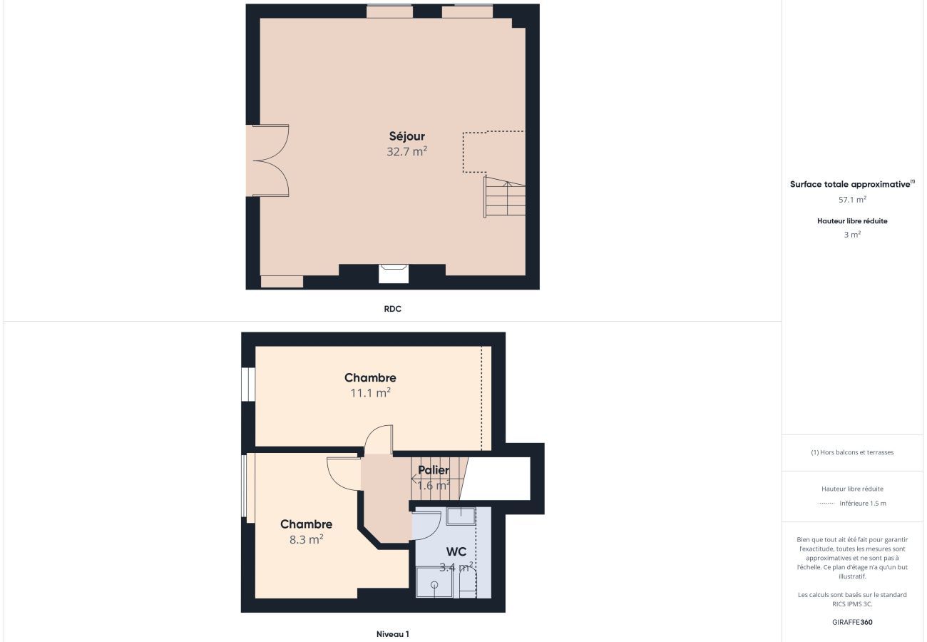 Maison à Montignac - Gîte mitoyen pour 4 - piscine commune - jardin
