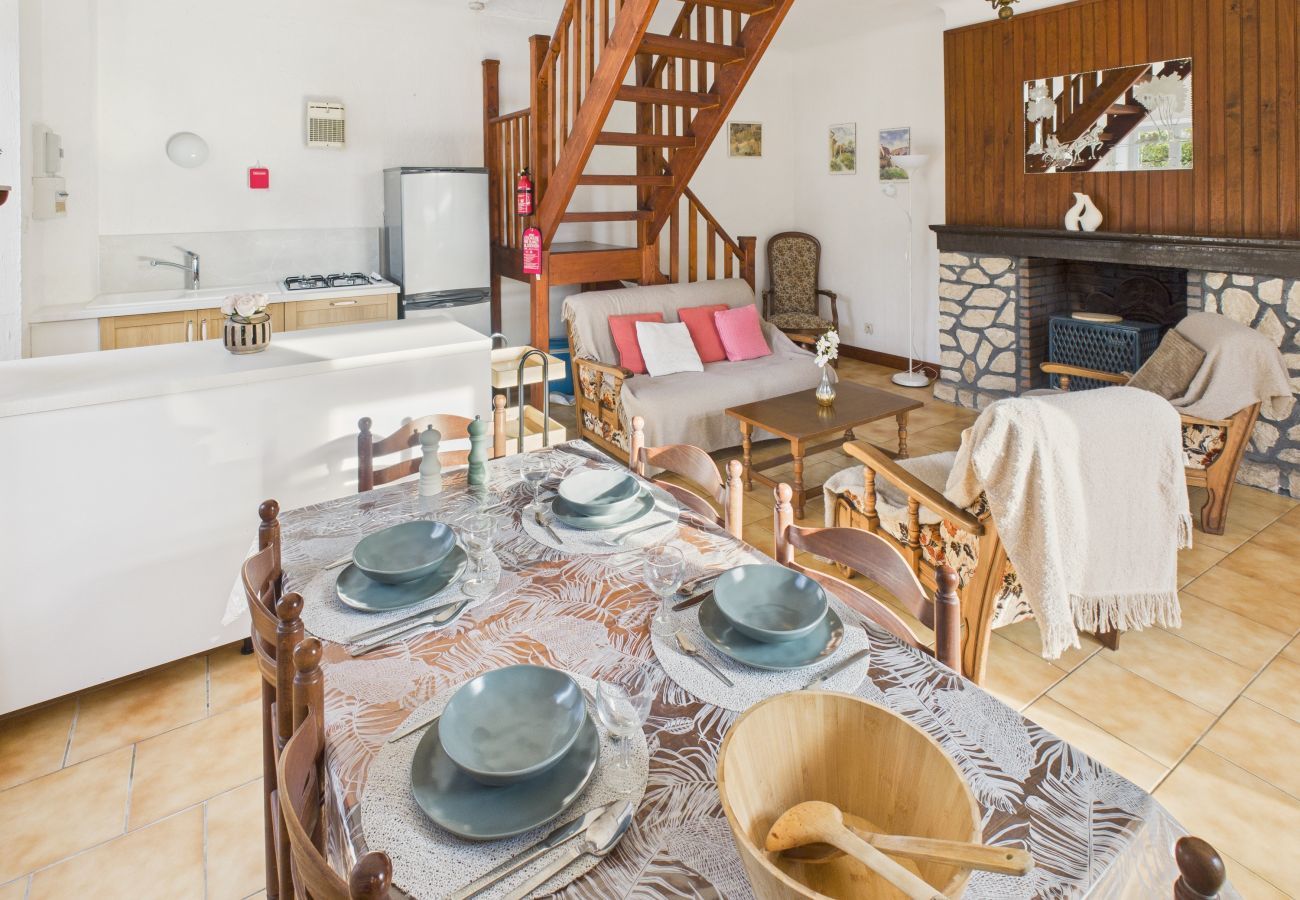 Maison à Montignac - Gîte mitoyen pour 4 - piscine commune - jardin