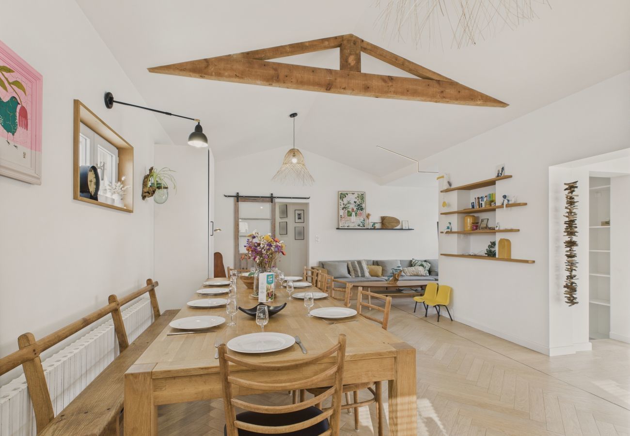 Maison à Les Sables-d´Olonne - Maison pour 10 entièrement rénové - terrasse 