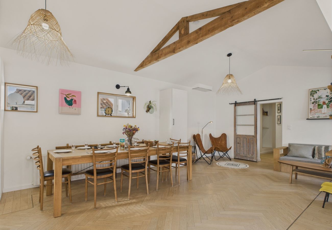 Maison à Les Sables-d´Olonne - Maison pour 10 entièrement rénové - terrasse 