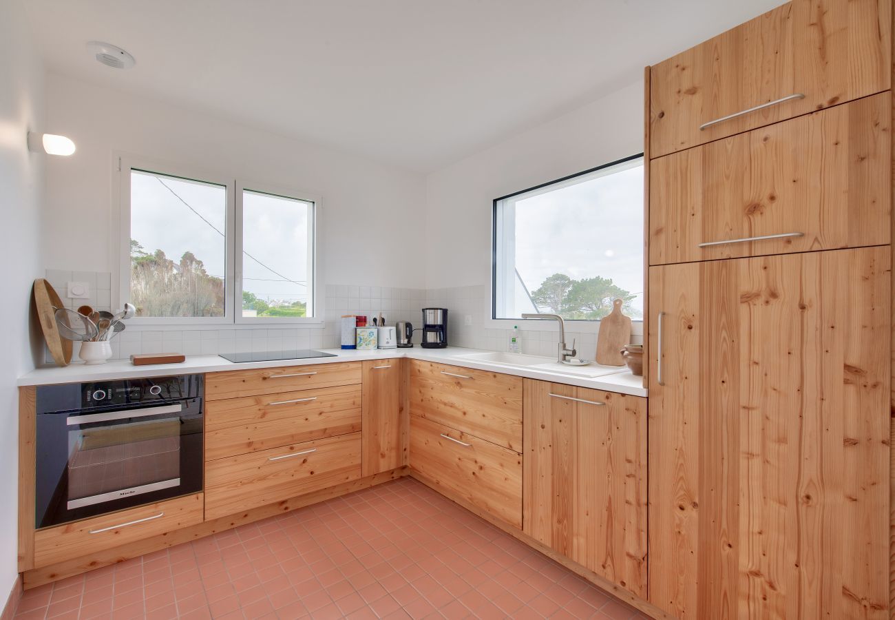 Maison à Plouguerneau - Vue mer - Maison pour 6 avec balcon - Jardin