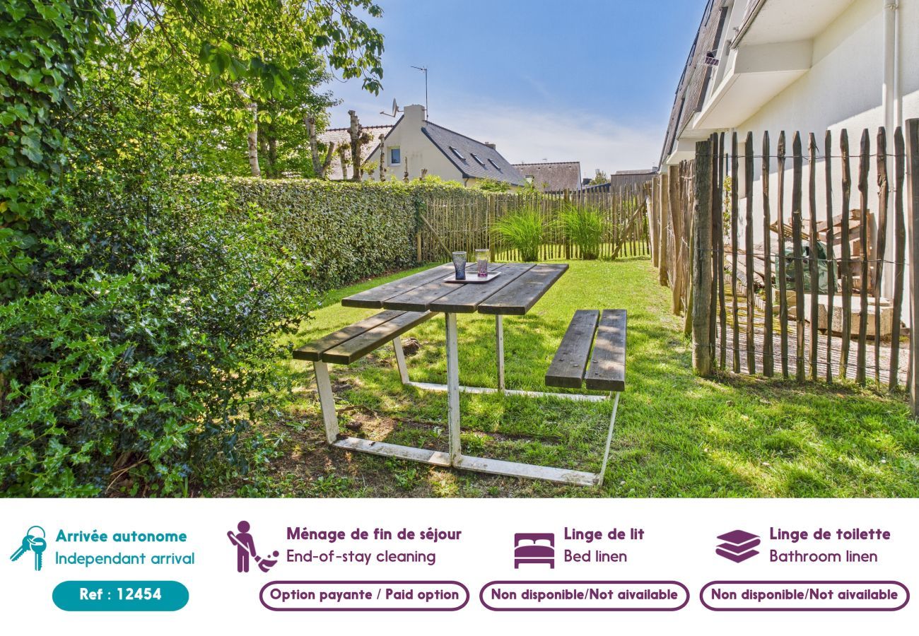 Studio à Fouesnant - 300 m de la plage - Appart pour 4 avec balcon