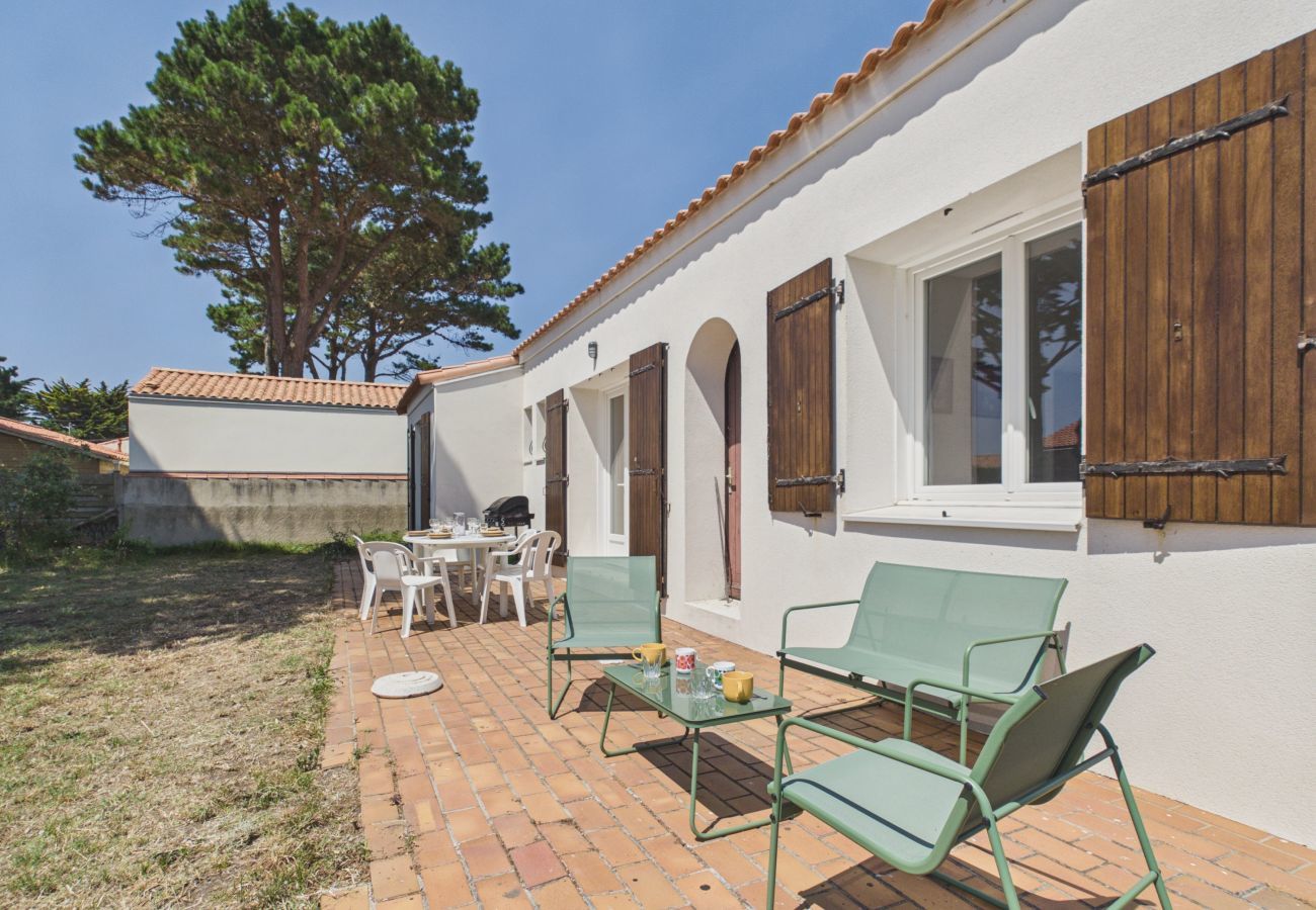 Maison à Bretignolles-sur-Mer - Jardin, 800m de la plage, maison pour 6