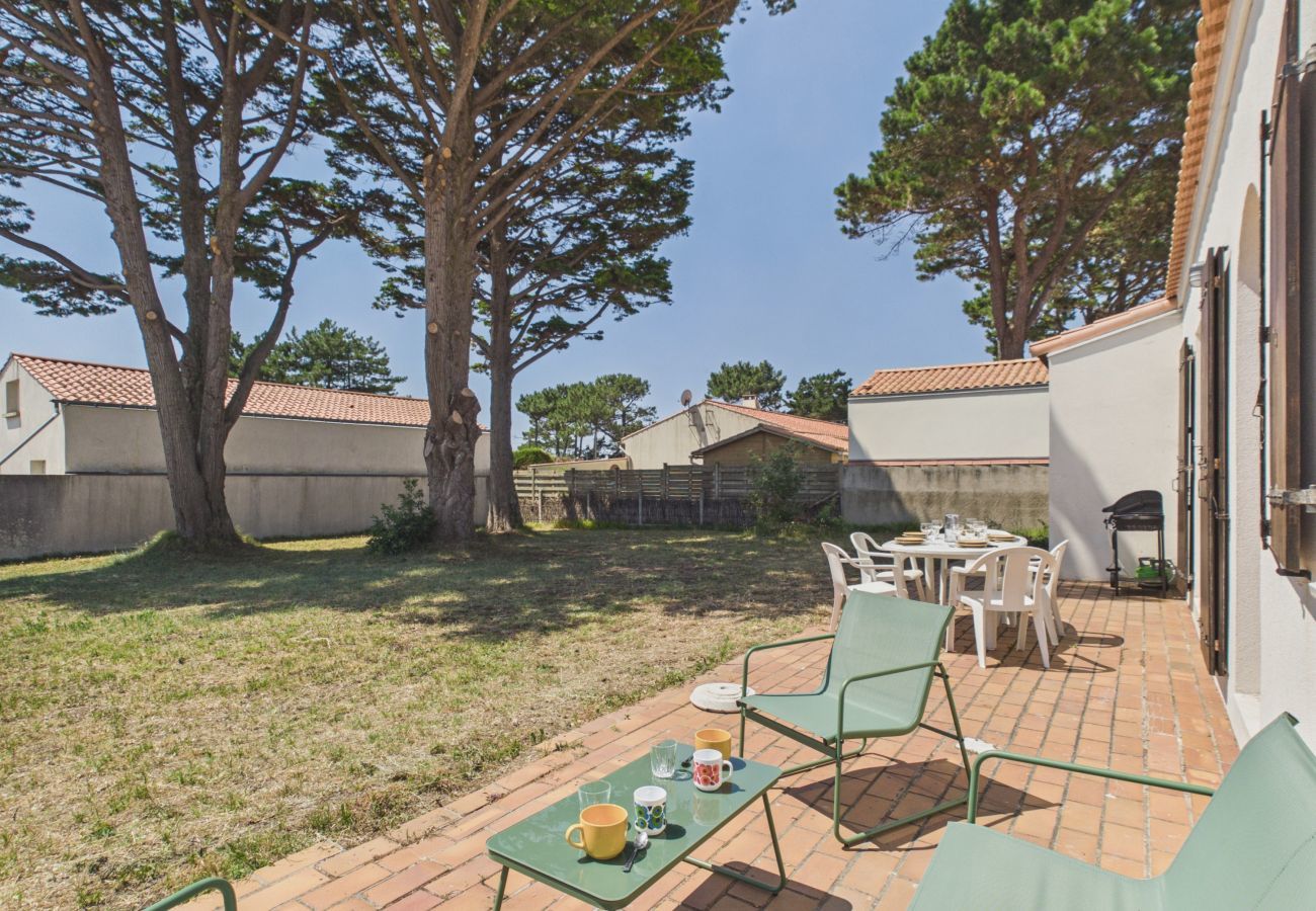 Maison à Bretignolles-sur-Mer - Jardin, 800m de la plage, maison pour 6