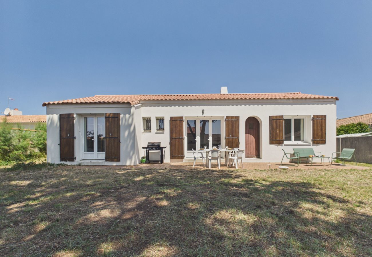 Maison à Bretignolles-sur-Mer - Jardin, 800m de la plage, maison pour 6