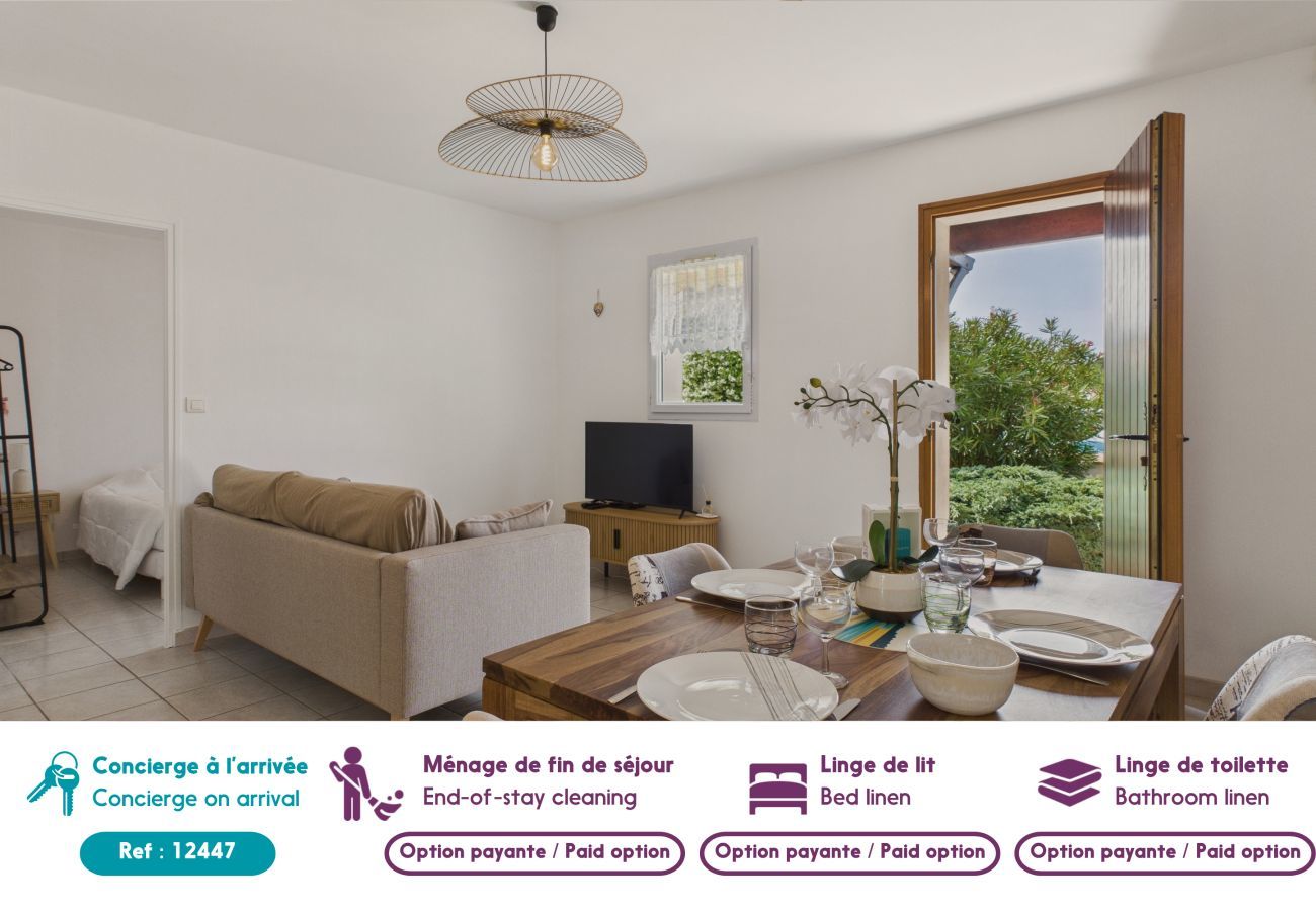 Maison à Saint-Vincent-sur-Jard - Jolie maison pour 4 personnes avec jardin 