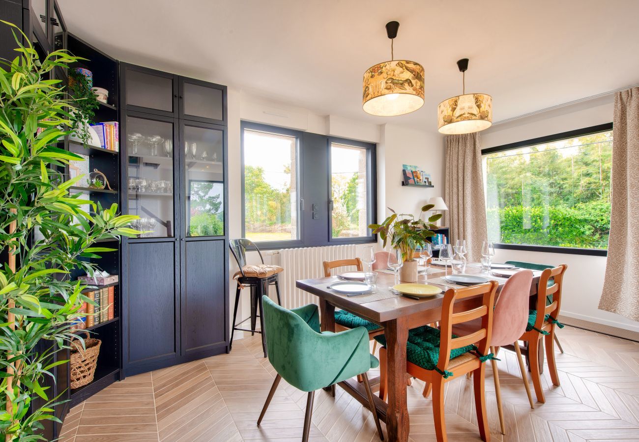 Maison à Lannilis - Vue sur l'Aber - Maison pour 8 - Grand jardin 