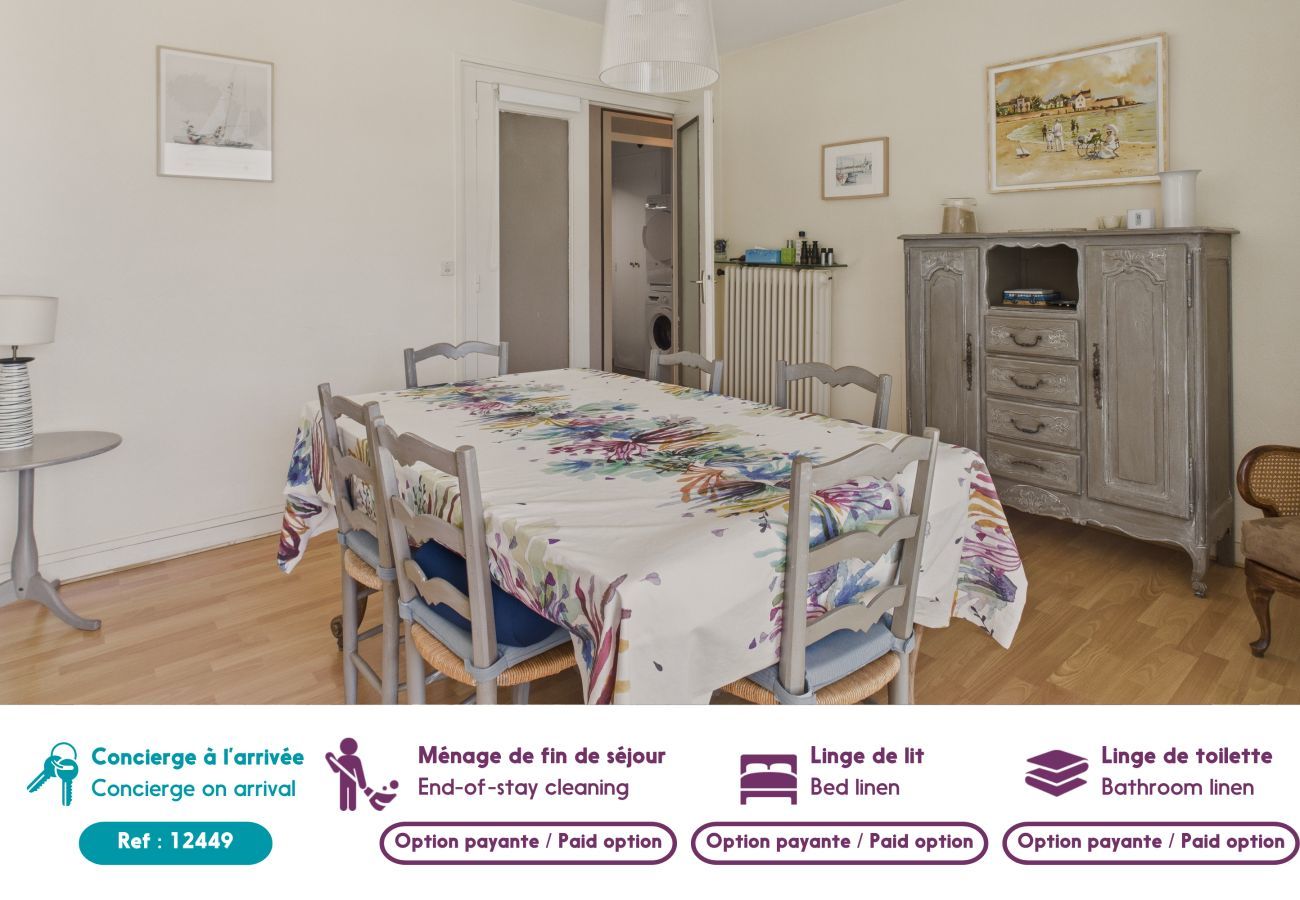 Appartement à Pornichet - Vue mer - Appart pour 4 - Grand balcon