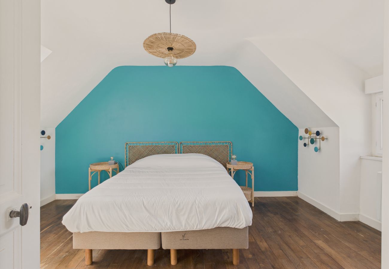 Maison à Fouesnant - Grand jardin et terrasse - 4 adultes et 1 enfant