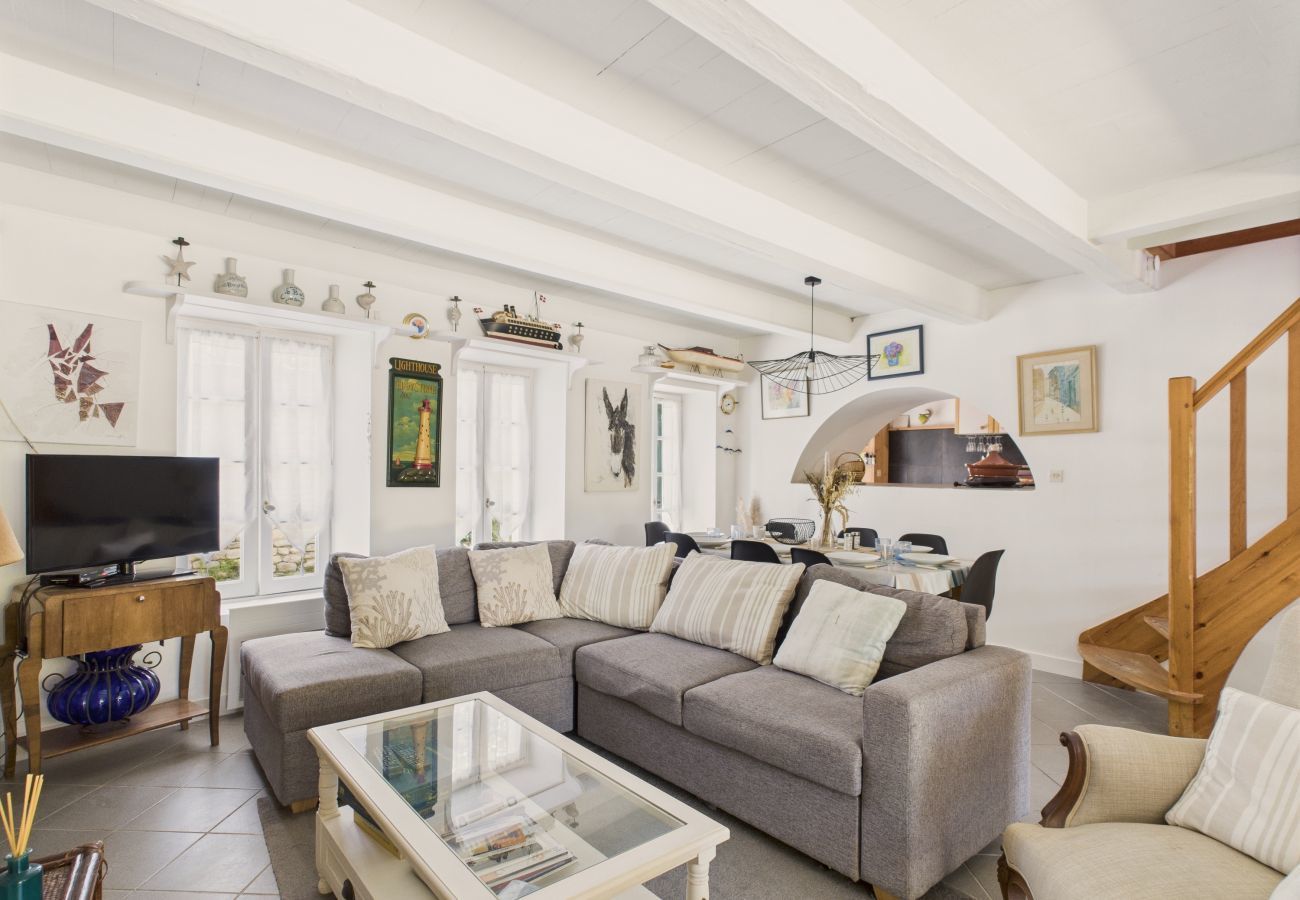 Maison à Saint-Clément-des-Baleines - 400 m de la plage, jardin, maison pour 8