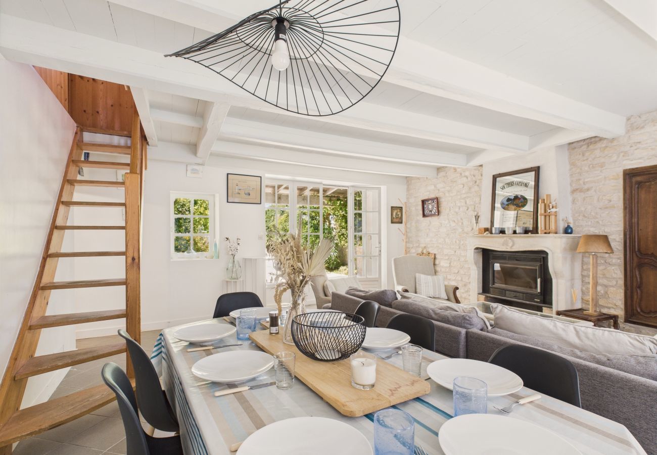 Maison à Saint-Clément-des-Baleines - 400 m de la plage, jardin, maison pour 8