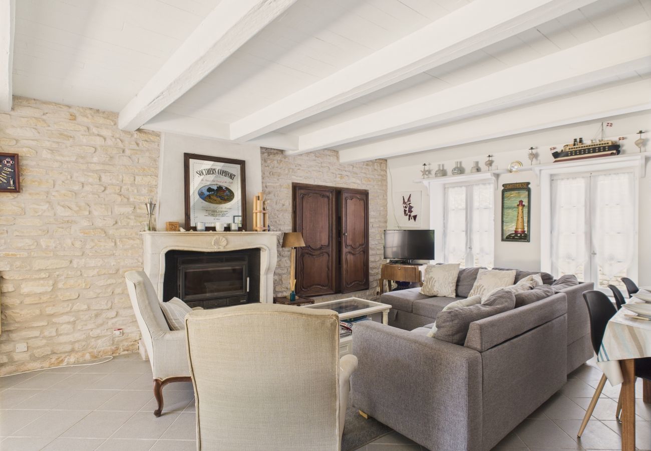 Maison à Saint-Clément-des-Baleines - 400 m de la plage, jardin, maison pour 8