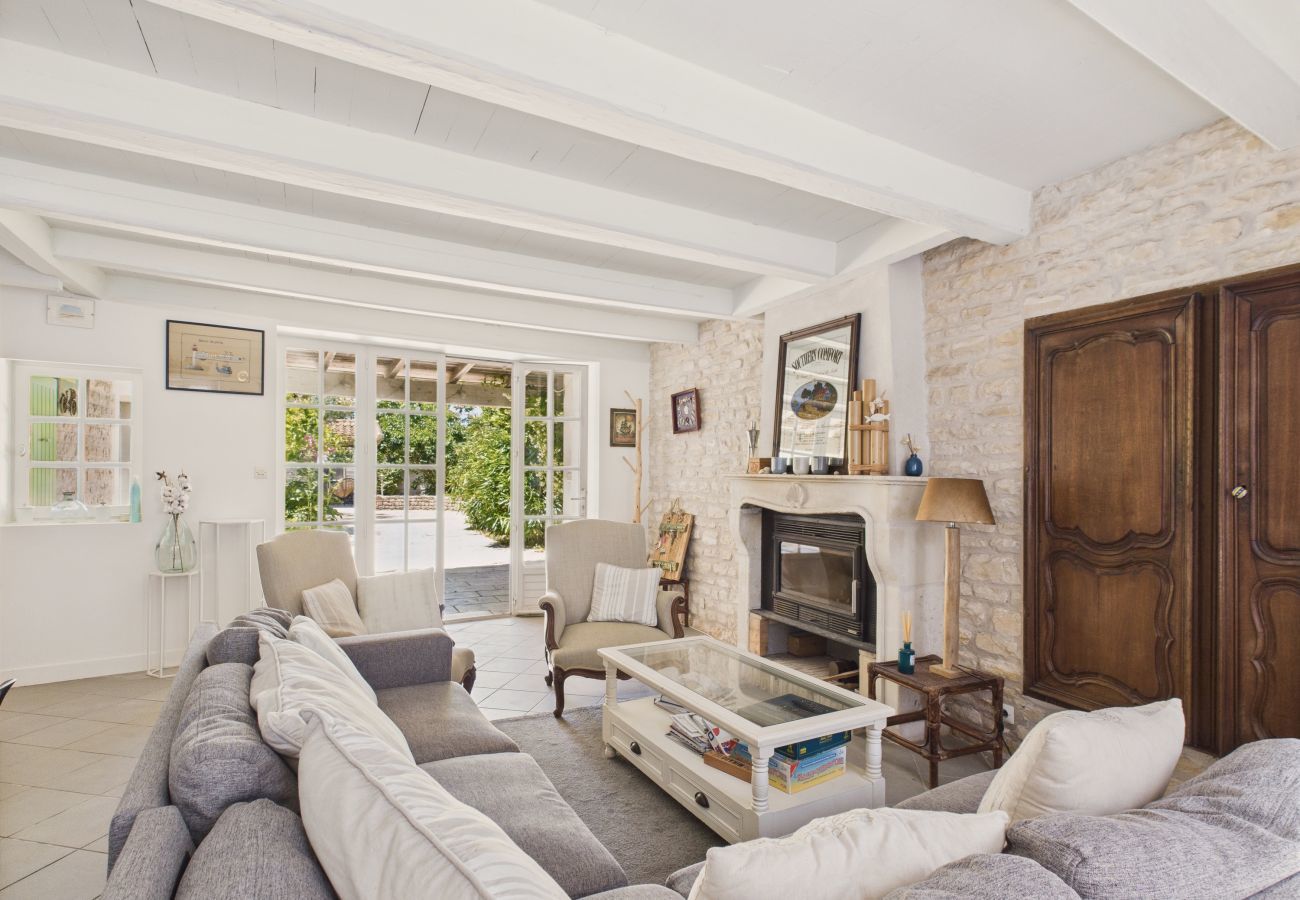 Maison à Saint-Clément-des-Baleines - 400 m de la plage, jardin, maison pour 8