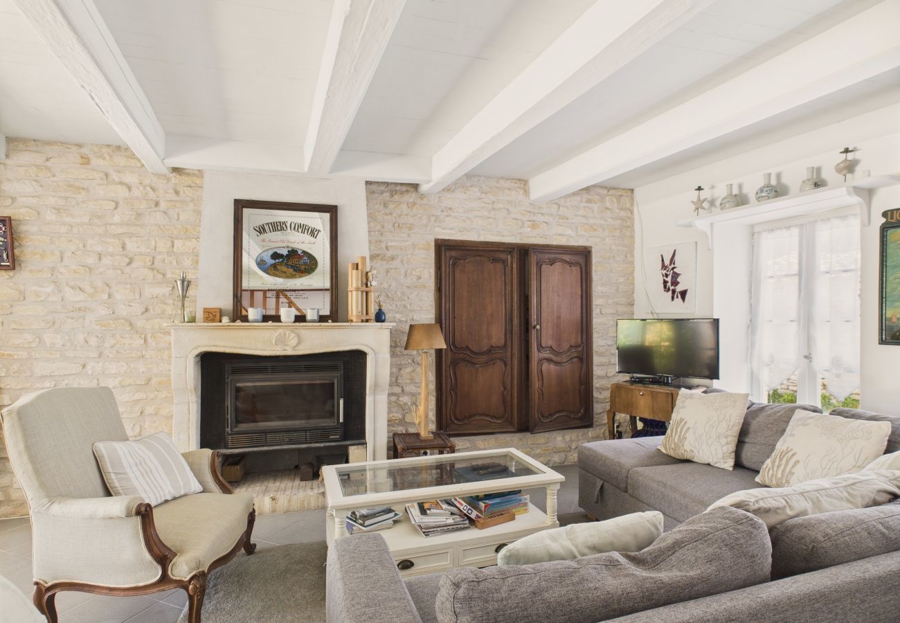 Maison à Saint-Clément-des-Baleines - 400 m de la plage, jardin, maison pour 8