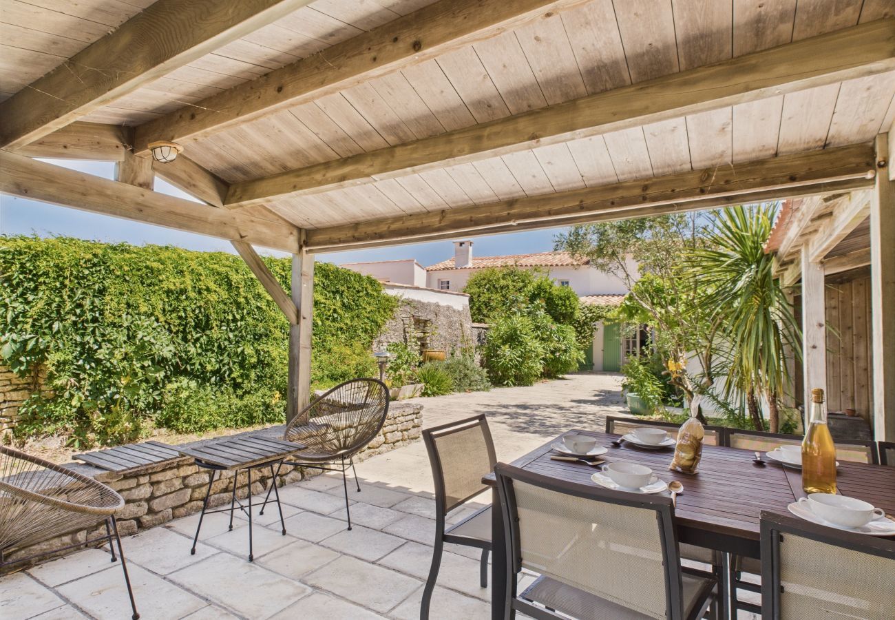 Maison à Saint-Clément-des-Baleines - 400 m de la plage, jardin, maison pour 8