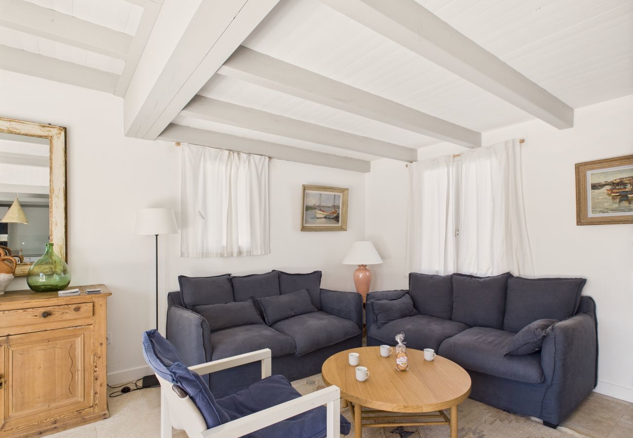 Maison à Saint-Clément-des-Baleines - Saint-Clément, 400 m plage, Cœur village
