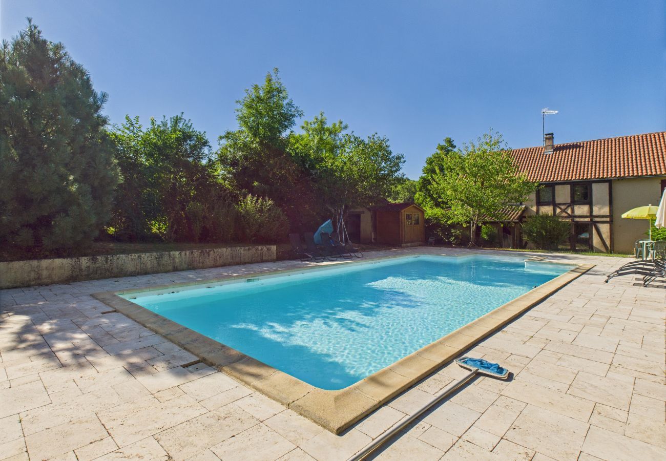 Maison à Peyzac-le-Moustier - Piscine privée - jolie maison 10 adultes 2 enfants