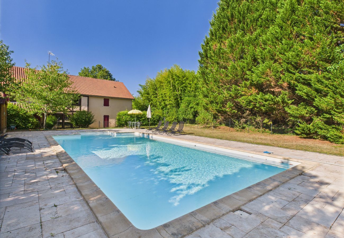 Maison à Peyzac-le-Moustier - Piscine privée - jolie maison 10 adultes 2 enfants