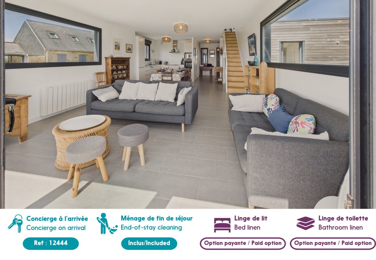 Maison à Plovan - Vue mer - maison pour 5 adultes et 2 enfants