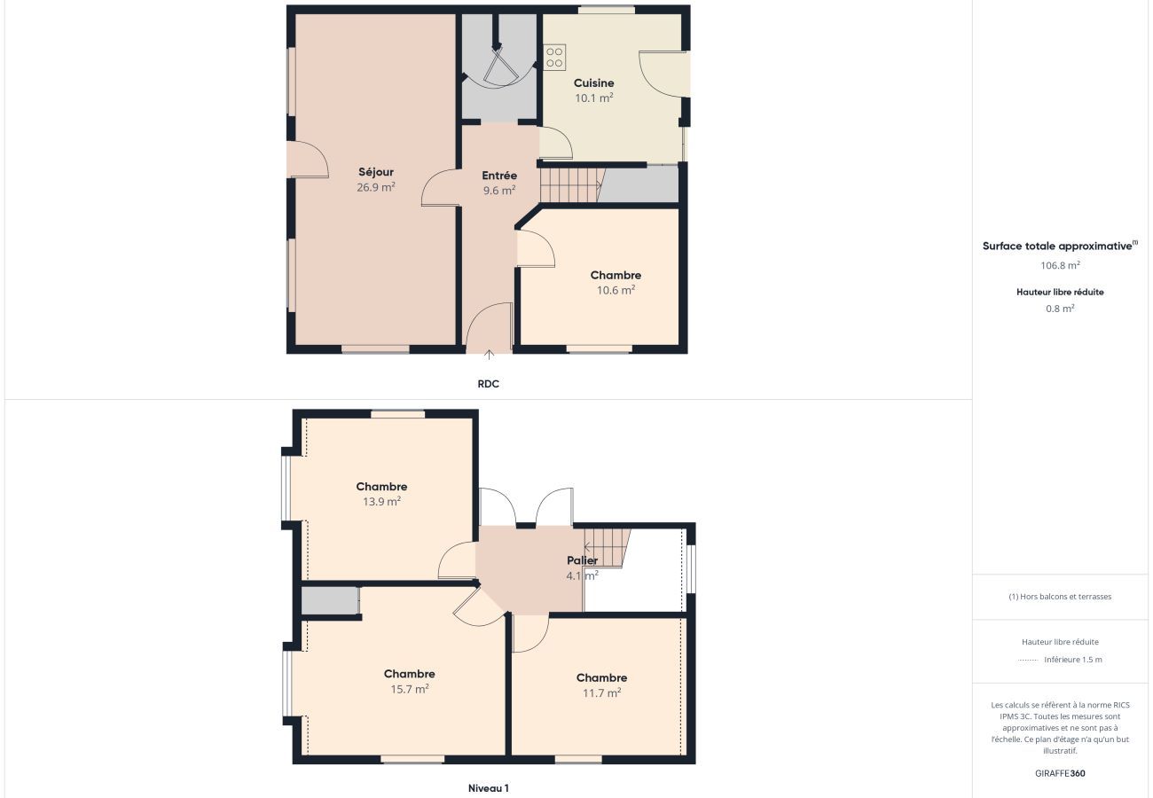 Maison à Bénodet - Vue mer - maison 4 adultes et 3 enfants