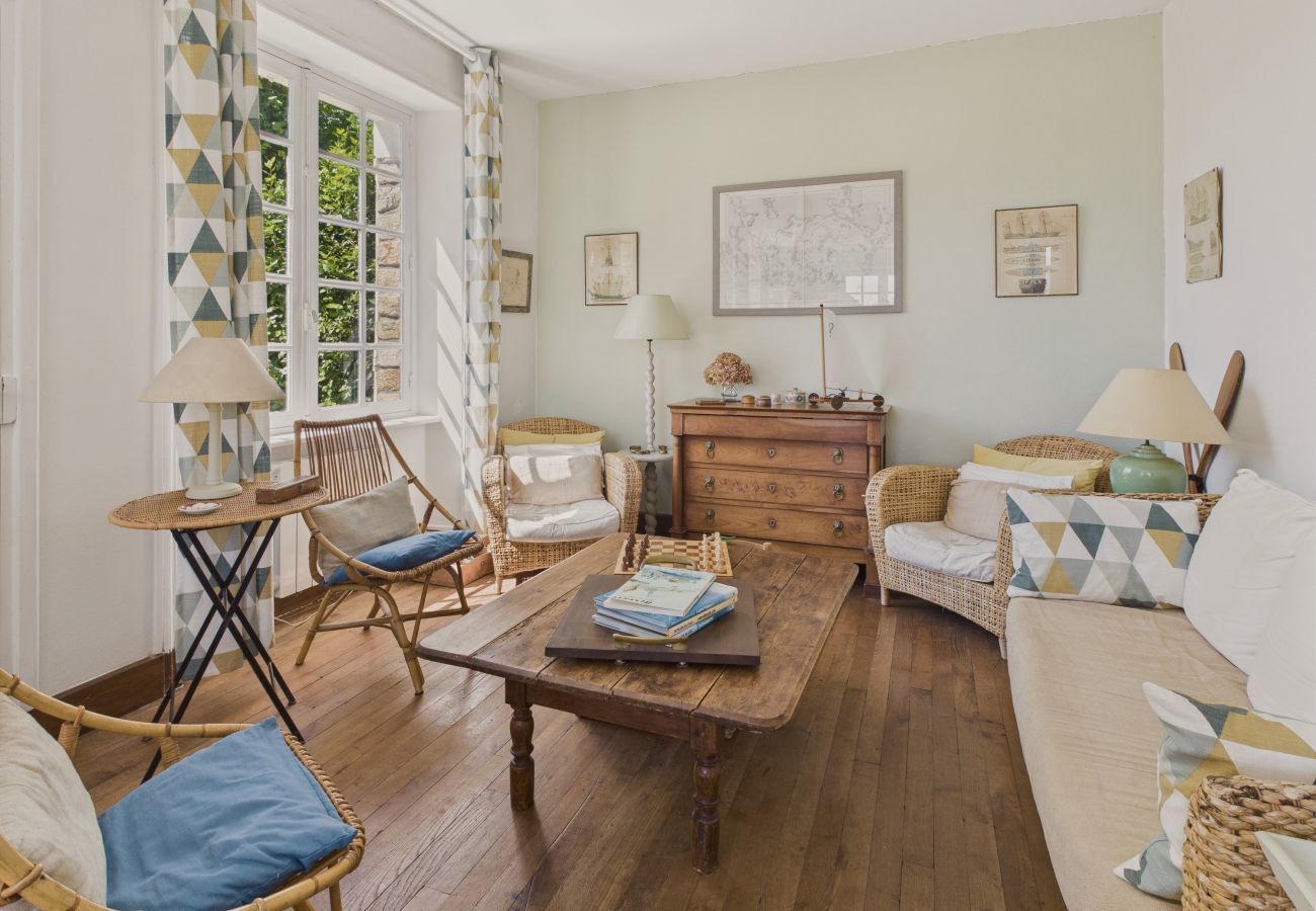 Maison à Bénodet - Vue mer - maison 4 adultes et 3 enfants