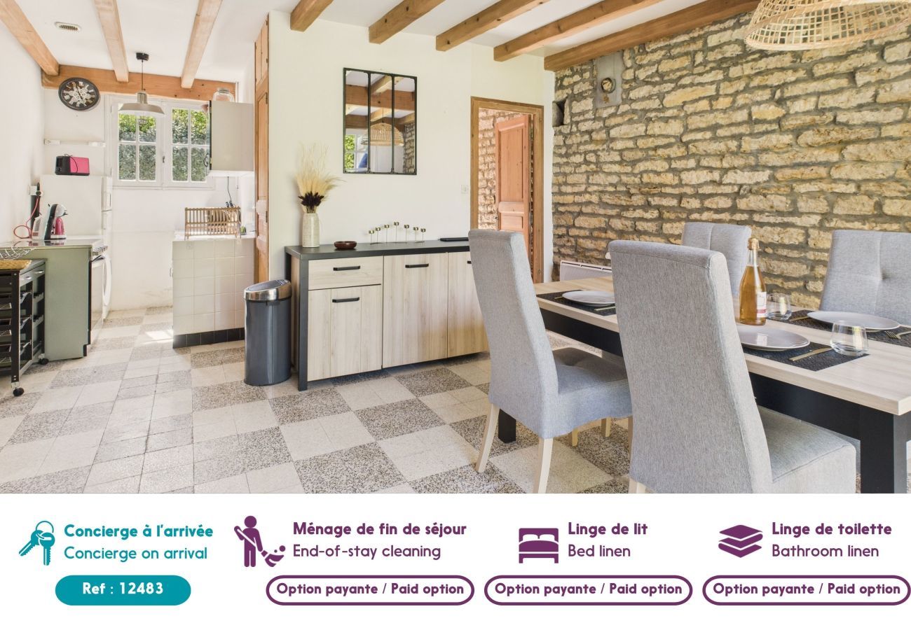 Maison à Les Portes-en-Ré - 800 m de la plage, jardin, maison pour 4