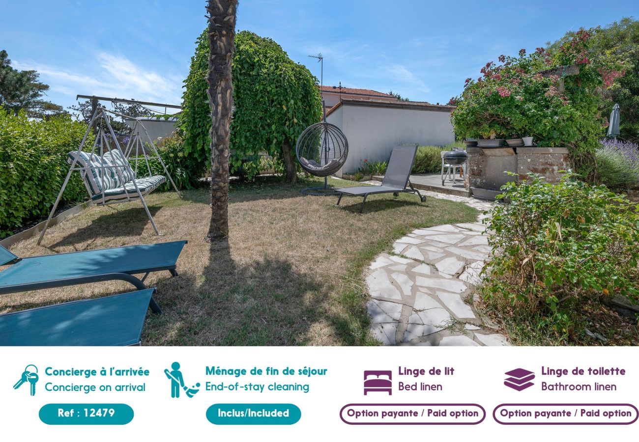 Maison à La Plaine-sur-Mer - Villa pour 15 à 700m de la plage