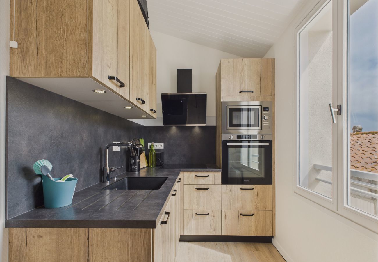 Appartement à Les Sables-d´Olonne - À 250m de la Grande plage, appartement pour 4