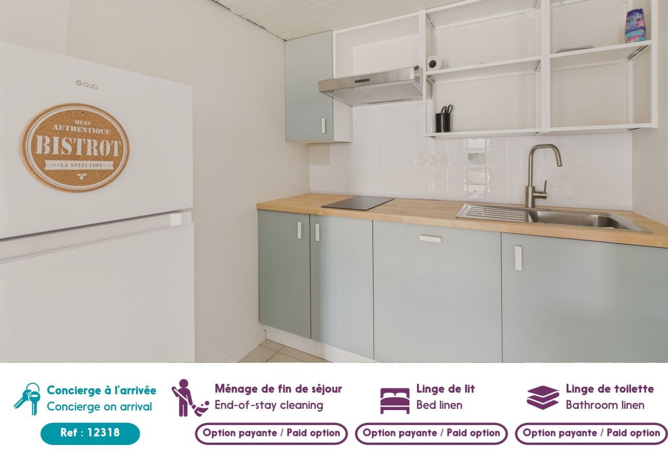 Appartement à Bretignolles-sur-Mer - 500 m de la plage, appart 2 adultes 2 enfants