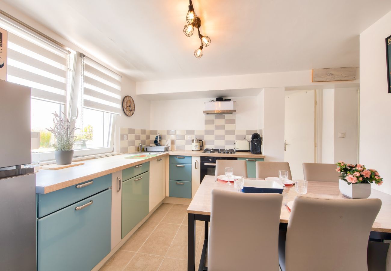 Appartement à Plounéour-Trez - 100m de la plage - Appart avec jardin pour 5