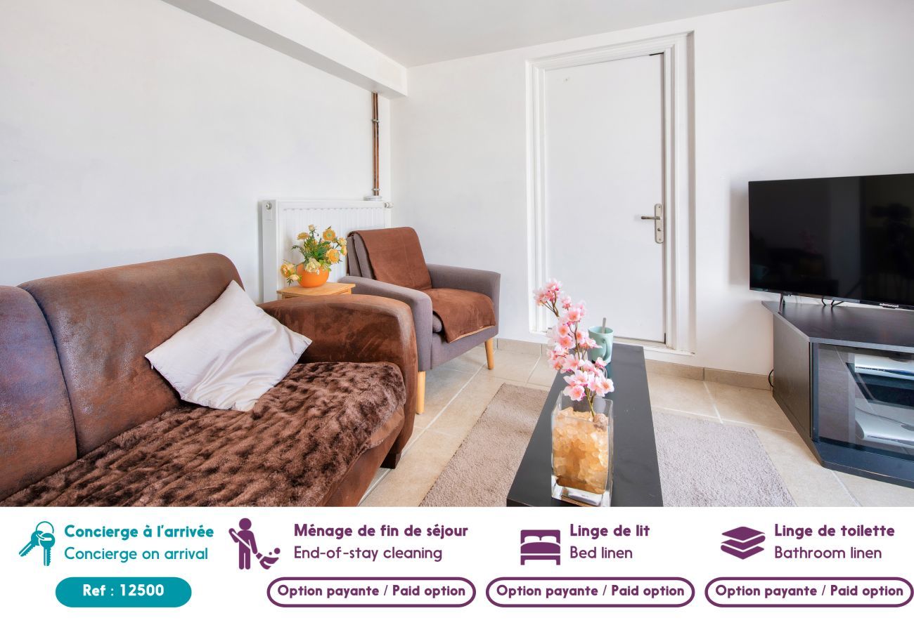 Appartement à Plounéour-Trez - 100m de la plage - Appart avec jardin pour 5