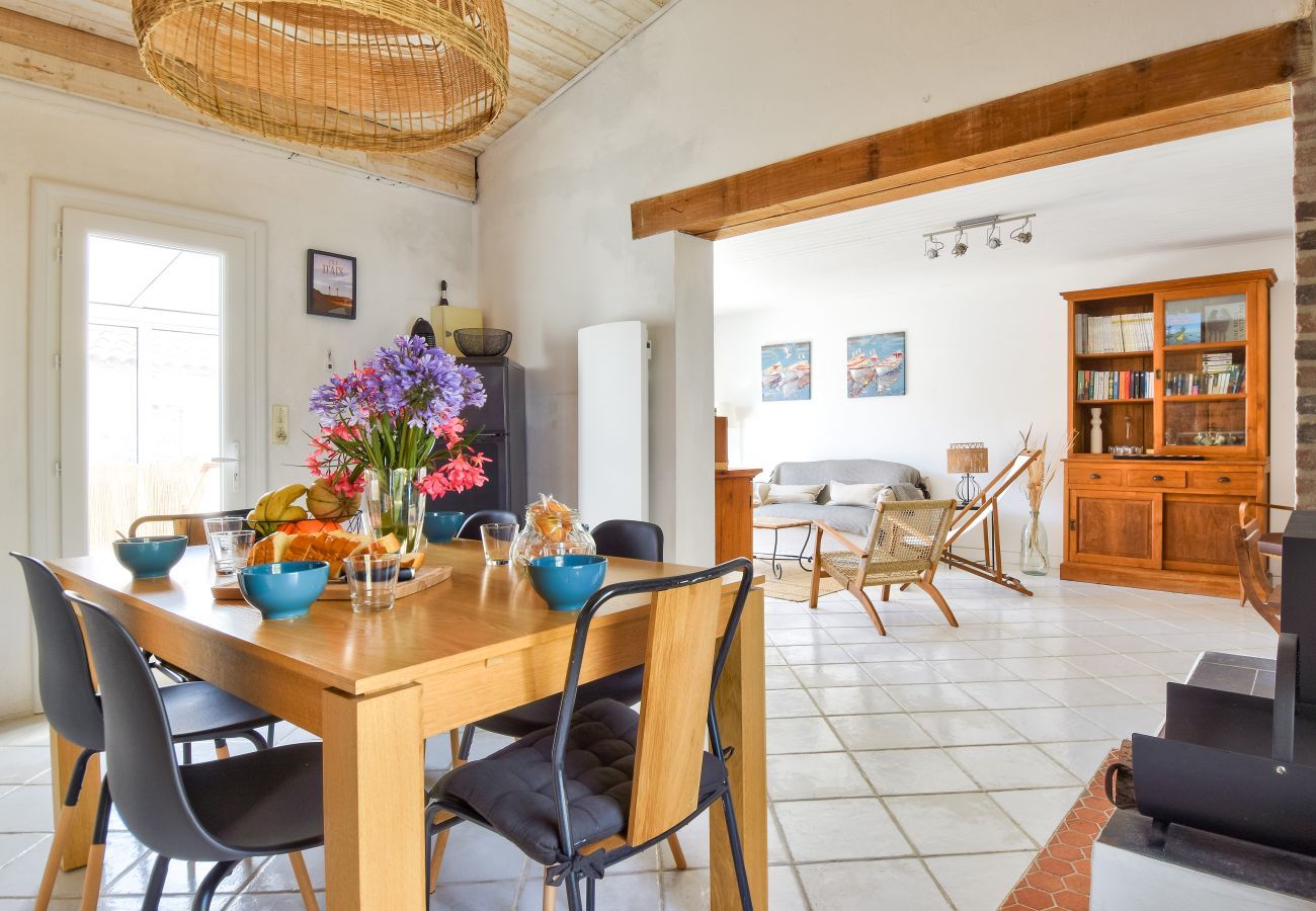 Maison à L'Epine - 800m de la plage, jardin, maison pour 7