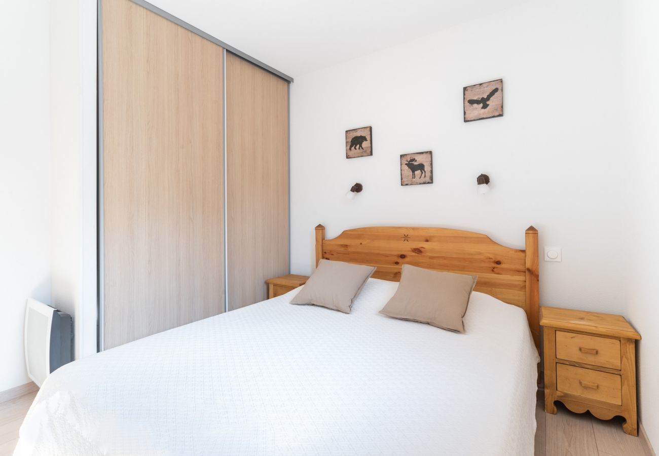 Appartement à Le Dévoluy - Terrasse avec vue sur les montagnes pour 6