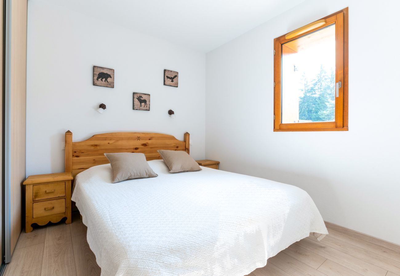 Appartement à Le Dévoluy - Terrasse avec vue sur les montagnes pour 6