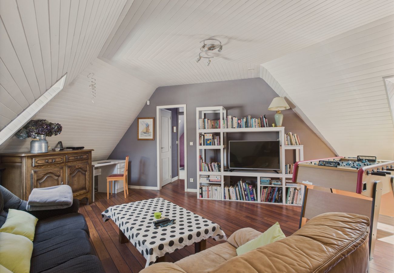 Maison à Fouesnant - Grand jardin et terrasse - 6 adultes, 2 enfants