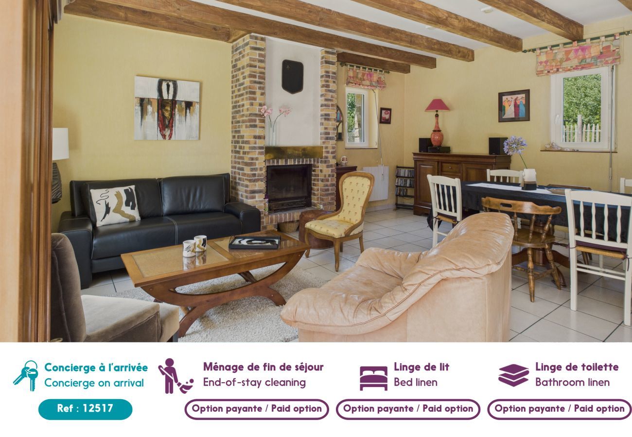 Maison à Fouesnant - Grand jardin et terrasse - 6 adultes, 2 enfants