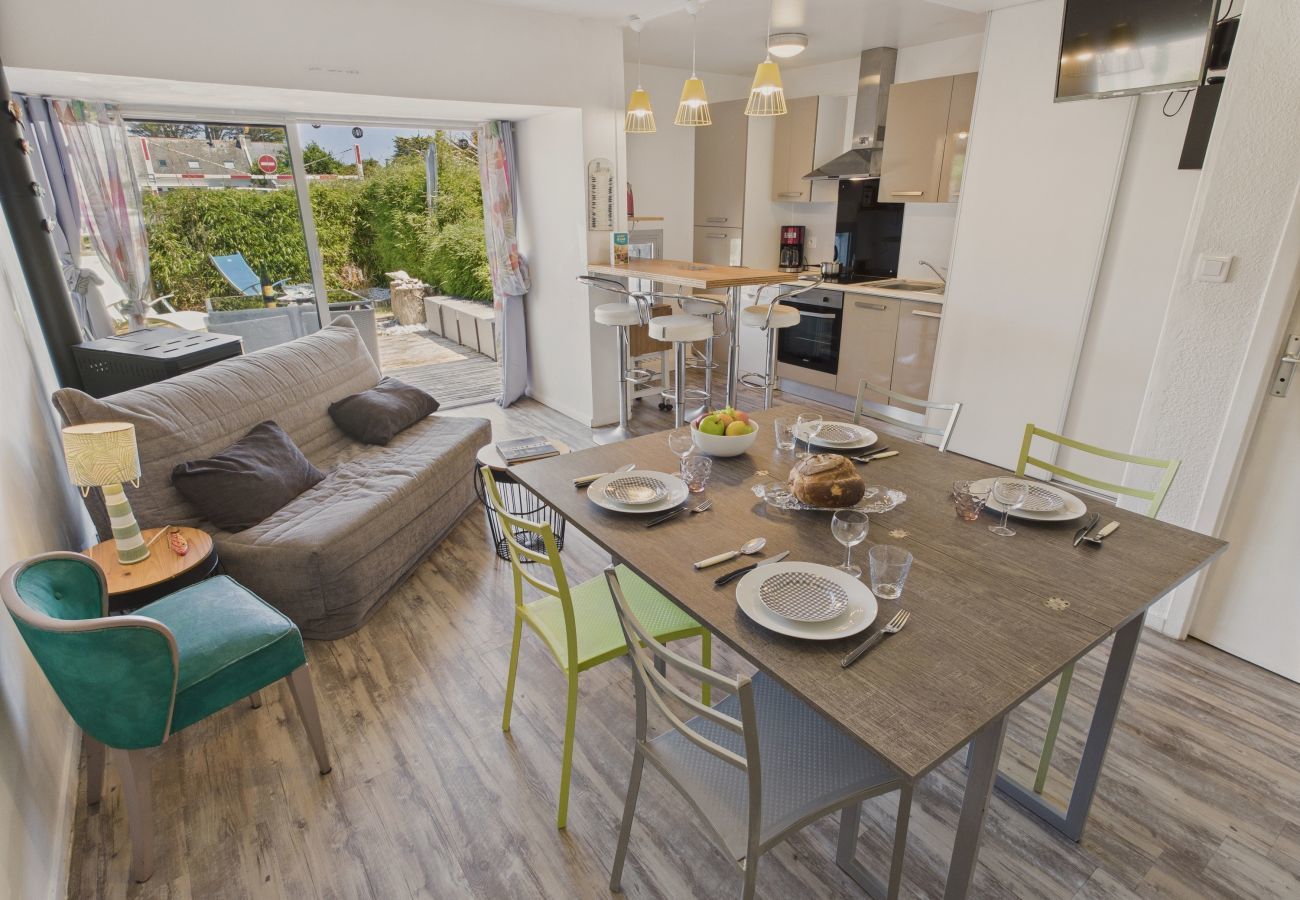 Appartement à Ile Tudy - 200m plage - duplex pour 2 adultes, 2 enfants