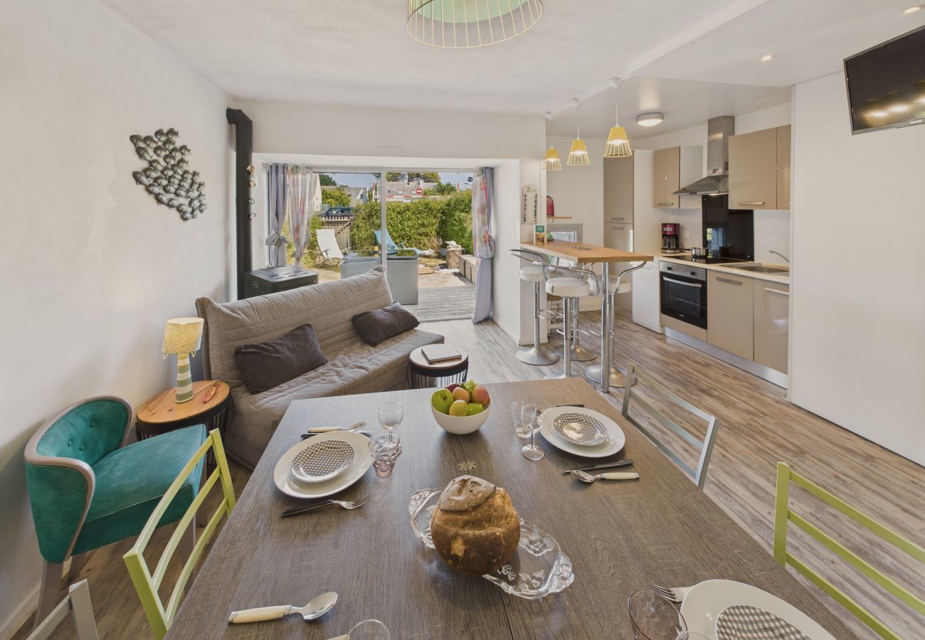 Appartement à Ile Tudy - 200m plage - duplex pour 2 adultes, 2 enfants