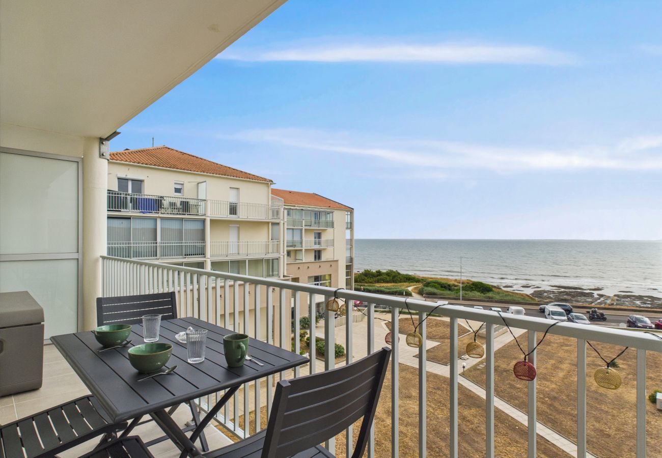 Appartement à Saint-Hilaire-de-Riez - Face à l'océan - Appart pour 4 avec balcon