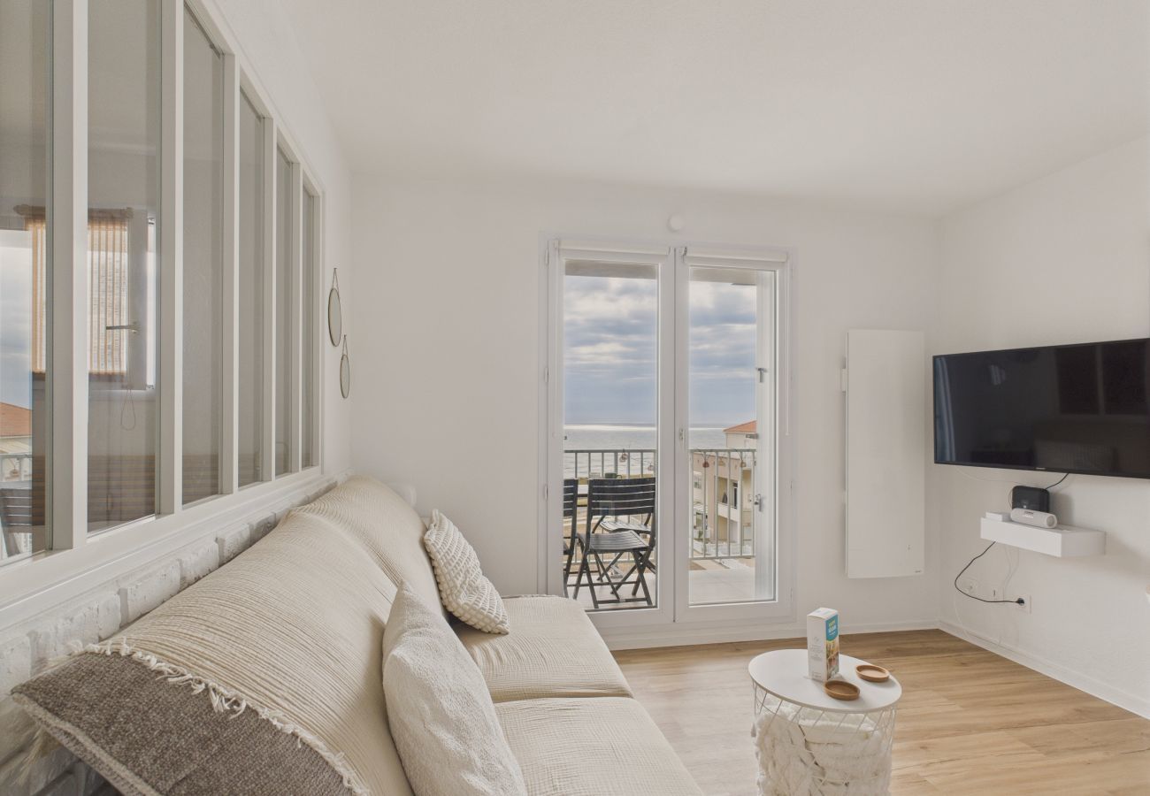 Appartement à Saint-Hilaire-de-Riez - Face à l'océan - Appart pour 4 avec balcon